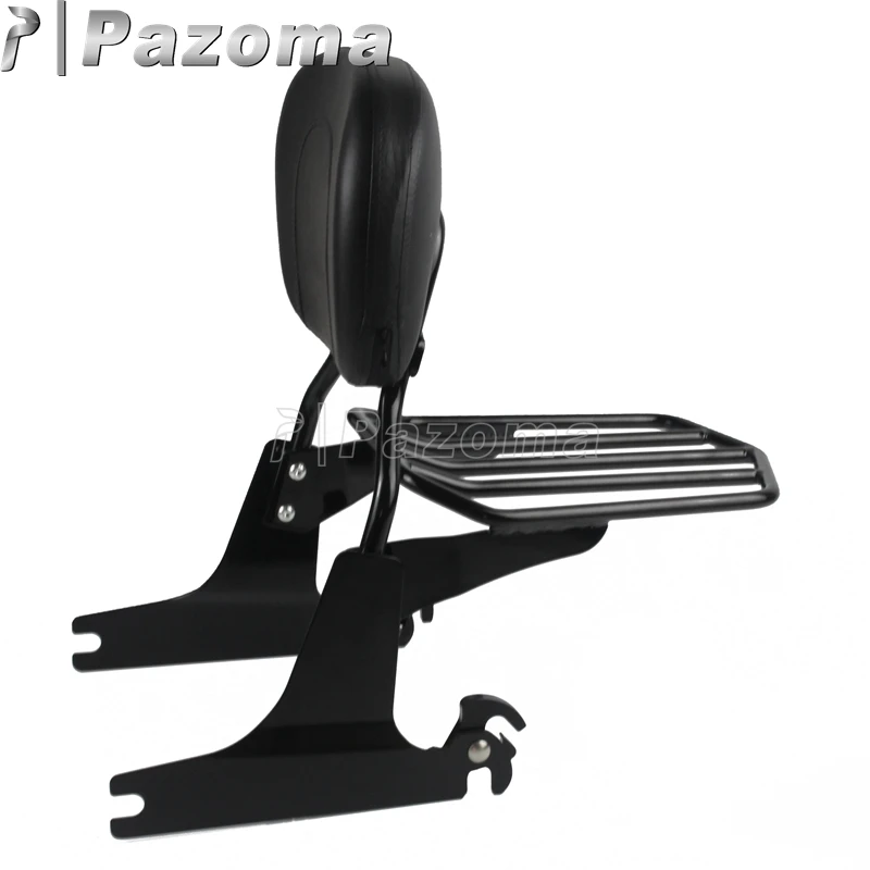 Съемная багажная стойка со спинкой пассажира Для Harley Softail Fatboy FLSTF FLSTFB FLSTFBS FLSTSB FLSTSE