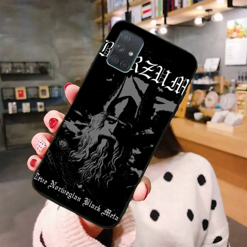 HUAGETOP Burzum Filosofem BRZM мягкий чехол для телефона Samsung Galaxy A21S A01 A11 A31 A81 A10 A20E A30 A40 A50 A70 A80 A71