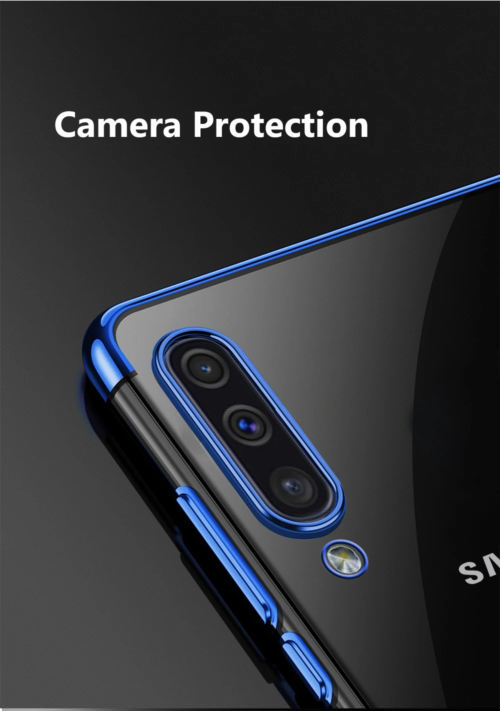 Чехол-накладка для samsung Galaxy A50, прозрачный мягкий силиконовый тонкий чехол-накладка из ТПУ для samsung A50 A10 A30 A40 A70 A60, чехол для телефона