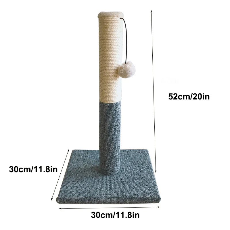 Когтеточка для кошек MESNUG прочная когтеточка с подвесным шариком крепкое