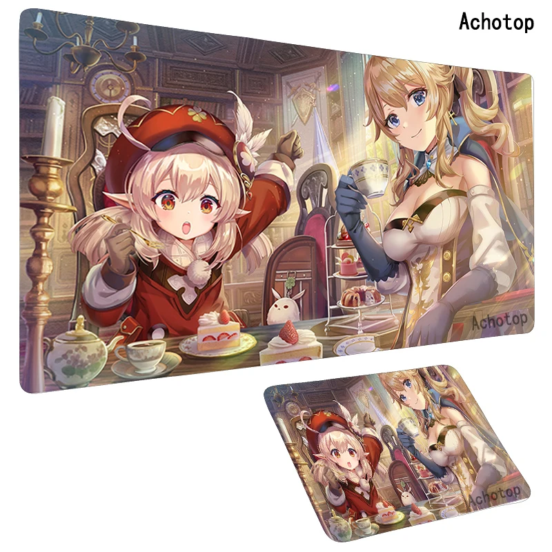 

Genshin Impact Computer Mouse Pad Gaming MousePad Large Mouse pad Gamer XXL Mause Carpet PC Desk Mat keyboard pad Mousepad Gamer