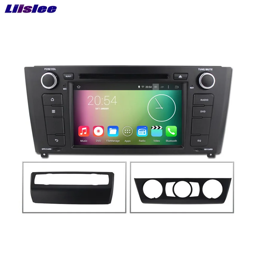 Liislee для BMW 1 серия Автомобильный DVD Плеер Мультимедиа Аудио Видео Радио GPS Navi