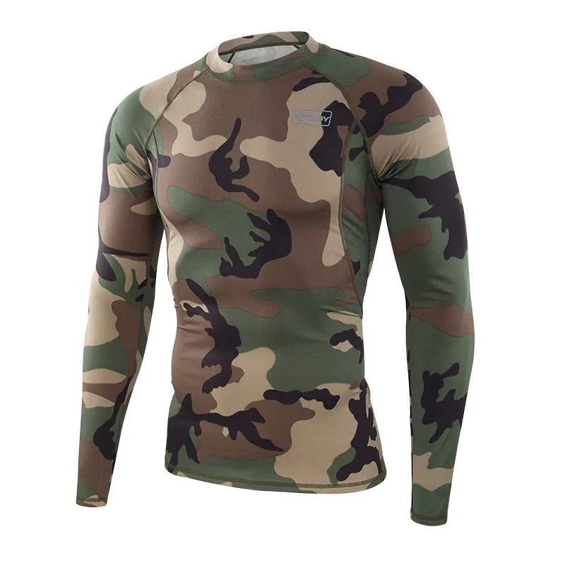 

2021Camouflage Long Johns Winter Thermal Underwear Sets Men Quick Dry Anti-microbial Stretch Fitness Thermo Warm Fleece Underwea