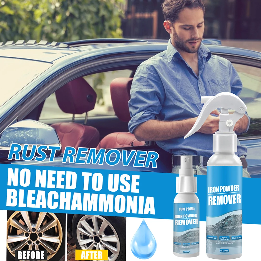 

New 100ml Rust Cleaner Spray Derusting Car Maintenance Household Cleaning Spray Anti-Rust Lubricant Surface Paint Protector
