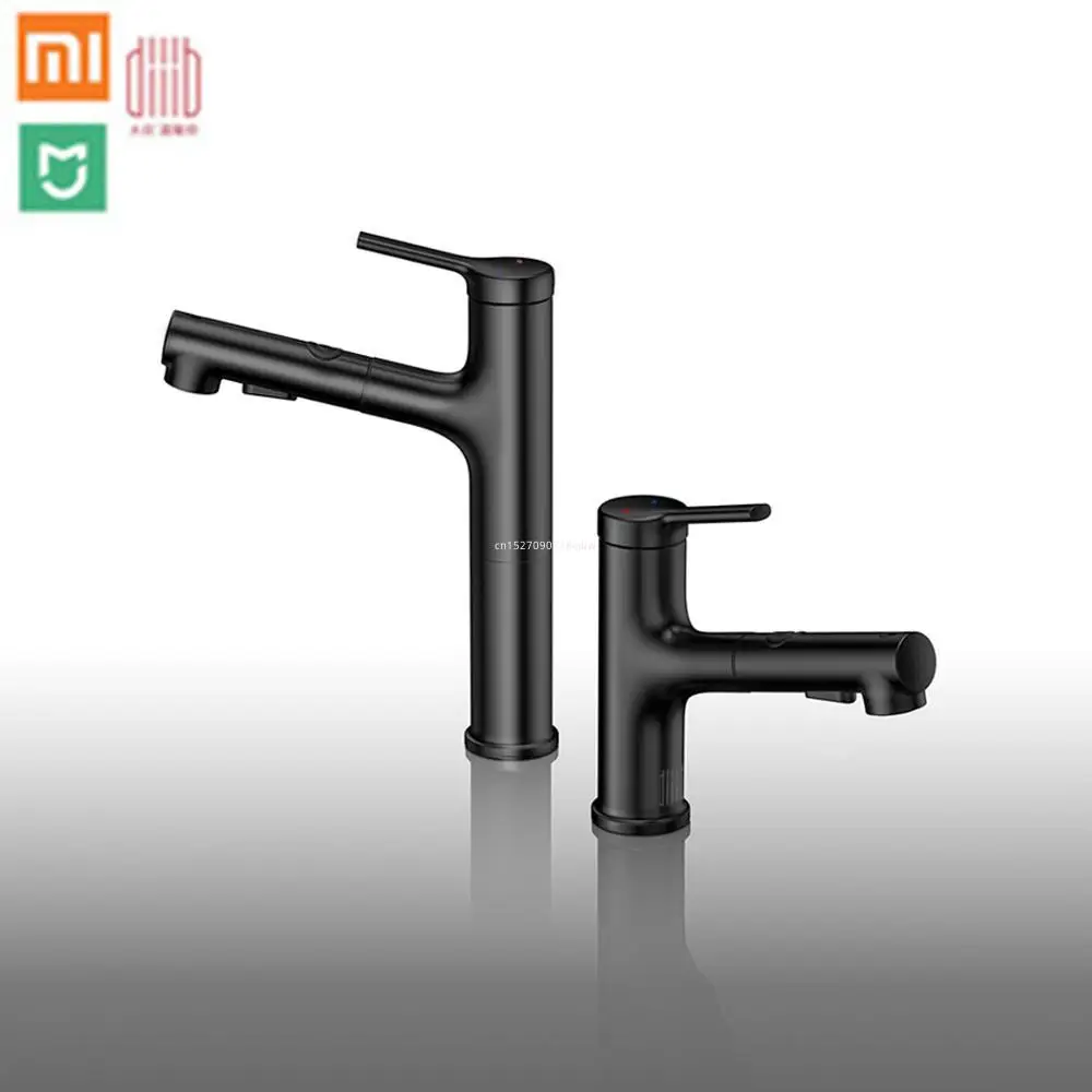 Смеситель для раковины в ванной комнате Xiaomi Youpin Diiib Натяжной ополаскиватель