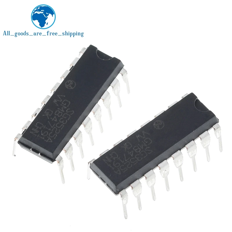 10 шт. SG3525AN DIP16 SG3525A DIP SG3525 3525AN DIP-16 Новый и оригинальный IC | Электронные компоненты
