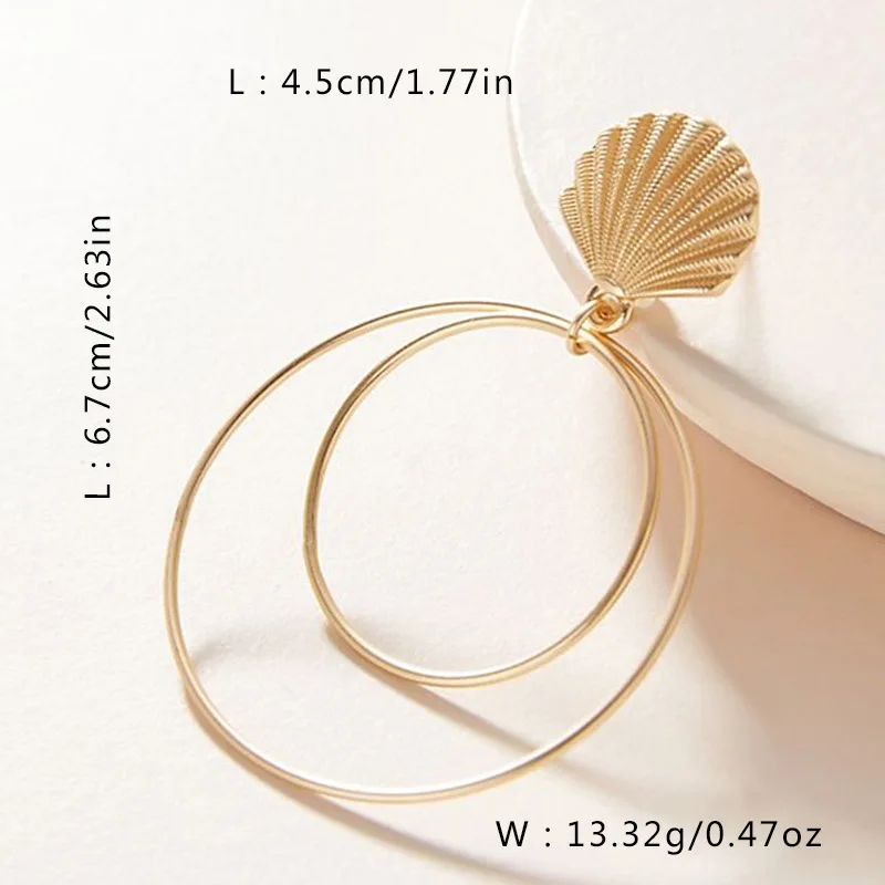 Модные креативные Женские Висячие Ювелирные серьги женские из сплава круглые