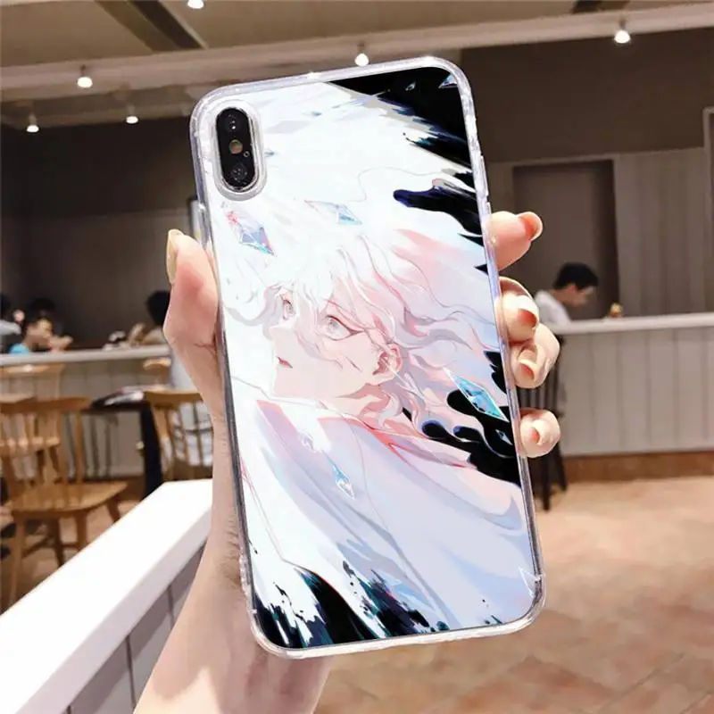 

Makoto Nagito Komaeda Phone Case Transparent soft For iphone 5 5s 5c se 6 6s 7 8 11 12 plus mini x xs xr pro max