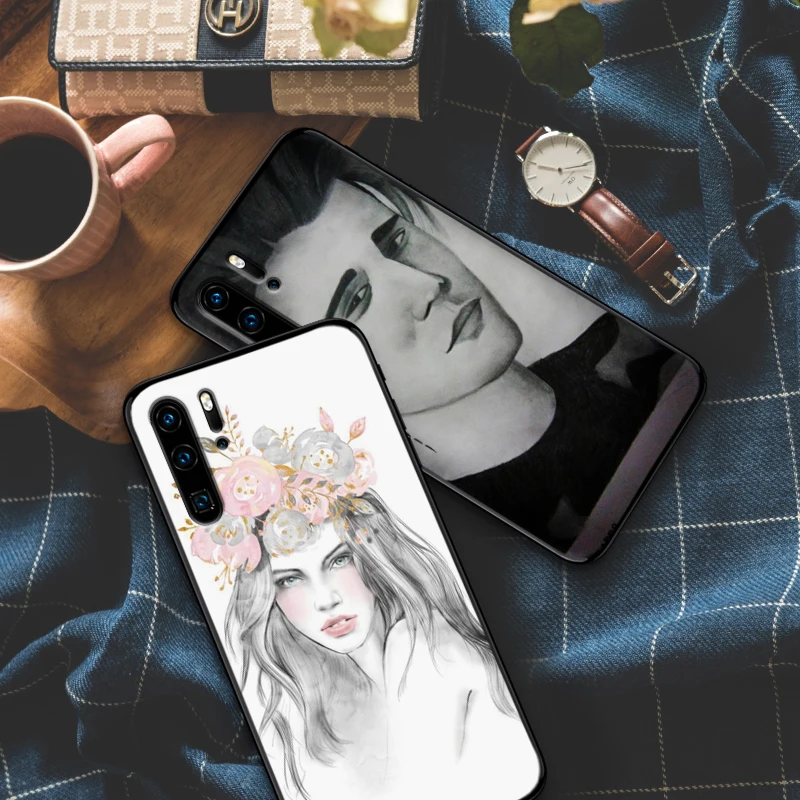 sketch For Huawei Honor 6A 7A 3GB Pro 7X 8X 9X 8 9 10 Lite Note View 20 Phone Case | Мобильные телефоны и аксессуары