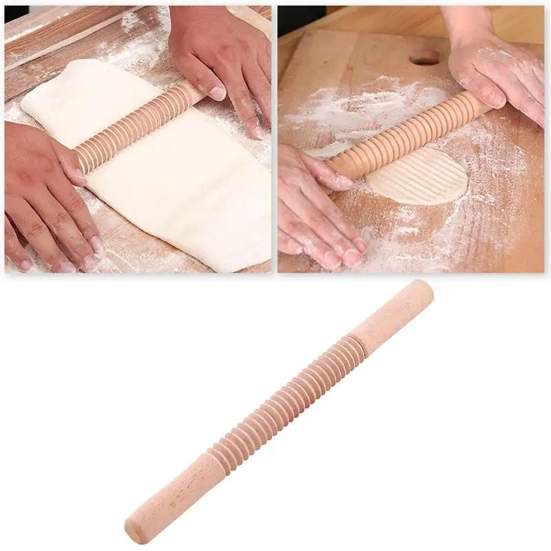 

Креативные Скалки для теста, Скалка с деревянной резьбой, французская деревянная скалка для выпечки, скалка для рулона, кухонный инструмент