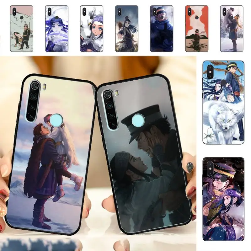 

YNDFCNB Golden Kamuy Phone Case for Redmi Note 8 7 9 4 6 pro max T X 5A 3 10 lite pro
