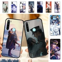yndfcnb golden kamuy phone case for redmi note 8 7 9 4 6 pro max t x 5a 3 10 lite pro