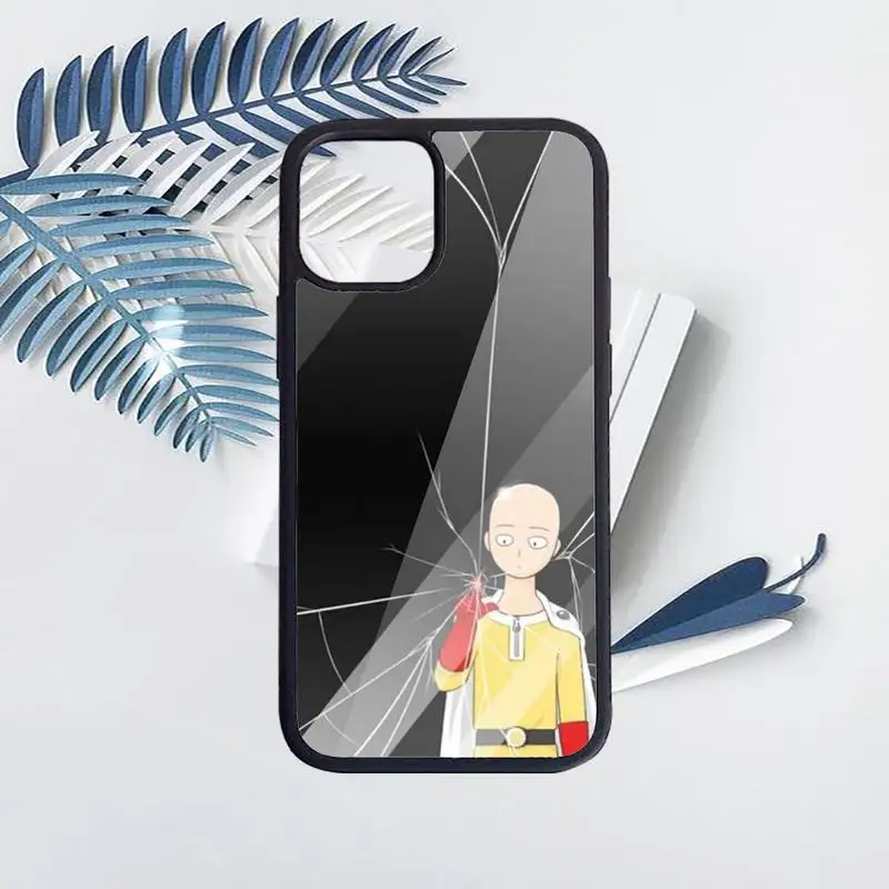 

One Punch Man Japan Anime Phone Case PC for iPhone 11 12 pro XS MAX 8 7 6 6S Plus X 5S SE 2020 XR