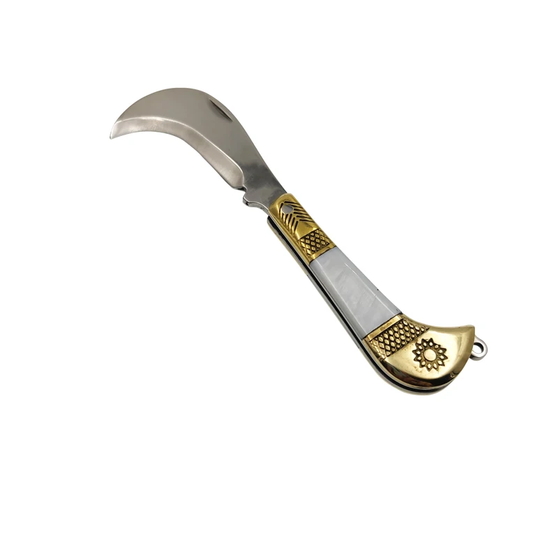 Дропшиппинг Многофункциональный складной нож натуральный цвет латунь + в виде