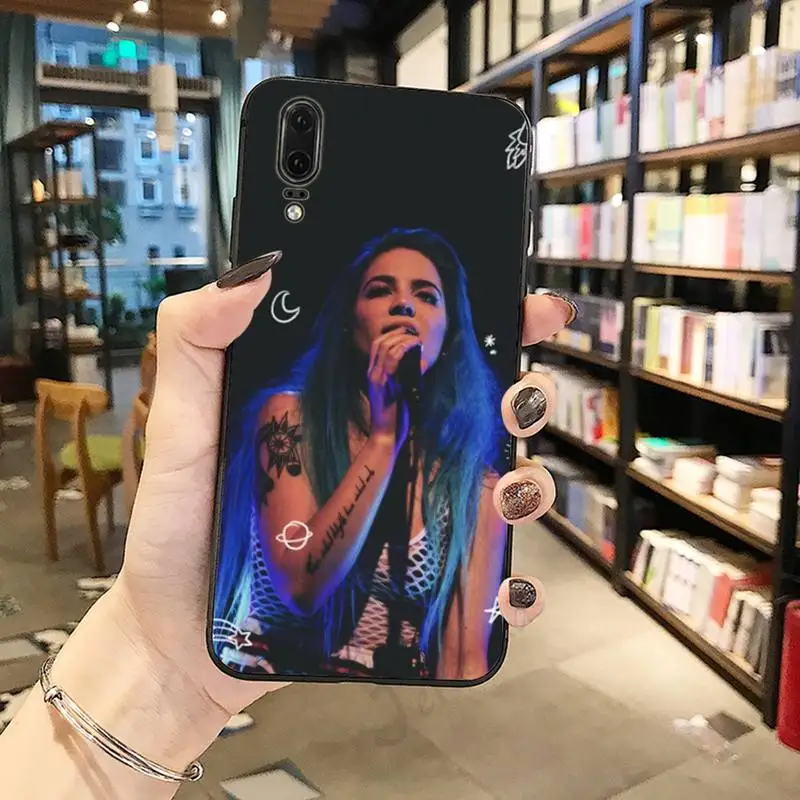 

Halsey Hope Source singer Phone Case For Huawei honor Mate P 10 20 30 40 Pro 10i 9 10 20 8 x Lite