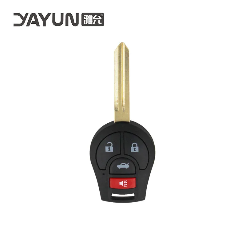 

YAYUN ForNissan 3 + 1 buttons 315 Mhz remote keyFCC:CWTWB1U751 30/50/100 unit wholesale price