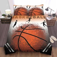 3d basketball bedding set boys gifts duvet cover pillowcase popular style 2 3 pcs quilt cover