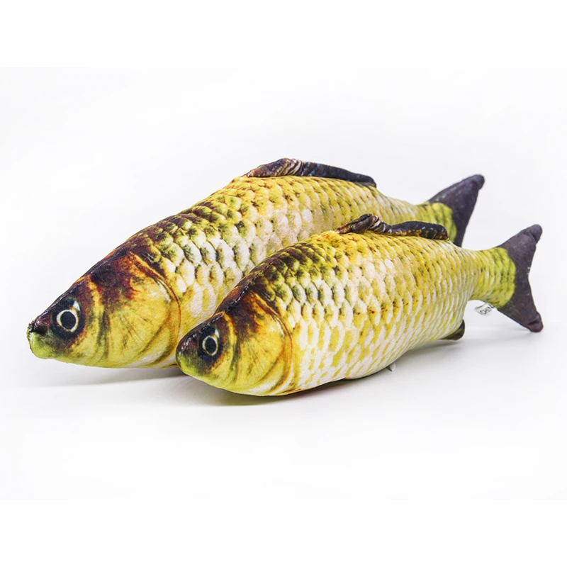 1 pc Fish Plush Doll 3D Carp Throw Toy Shape Sleeping Pillow Gift Catnip Toys Christmas Kids Perfect | Игрушки и хобби
