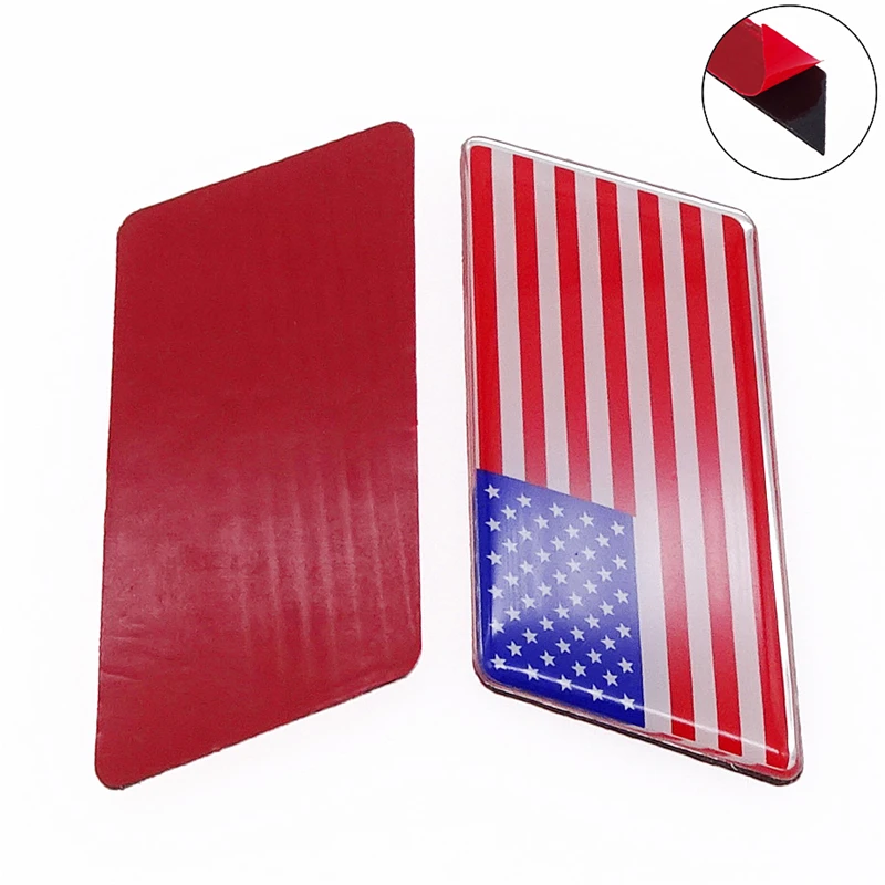 

Universal Car Sticker Automobile Decoration USA National Flag Stickers for Chevrolet Toyota Chrysler Lexus BUICK Lincoln