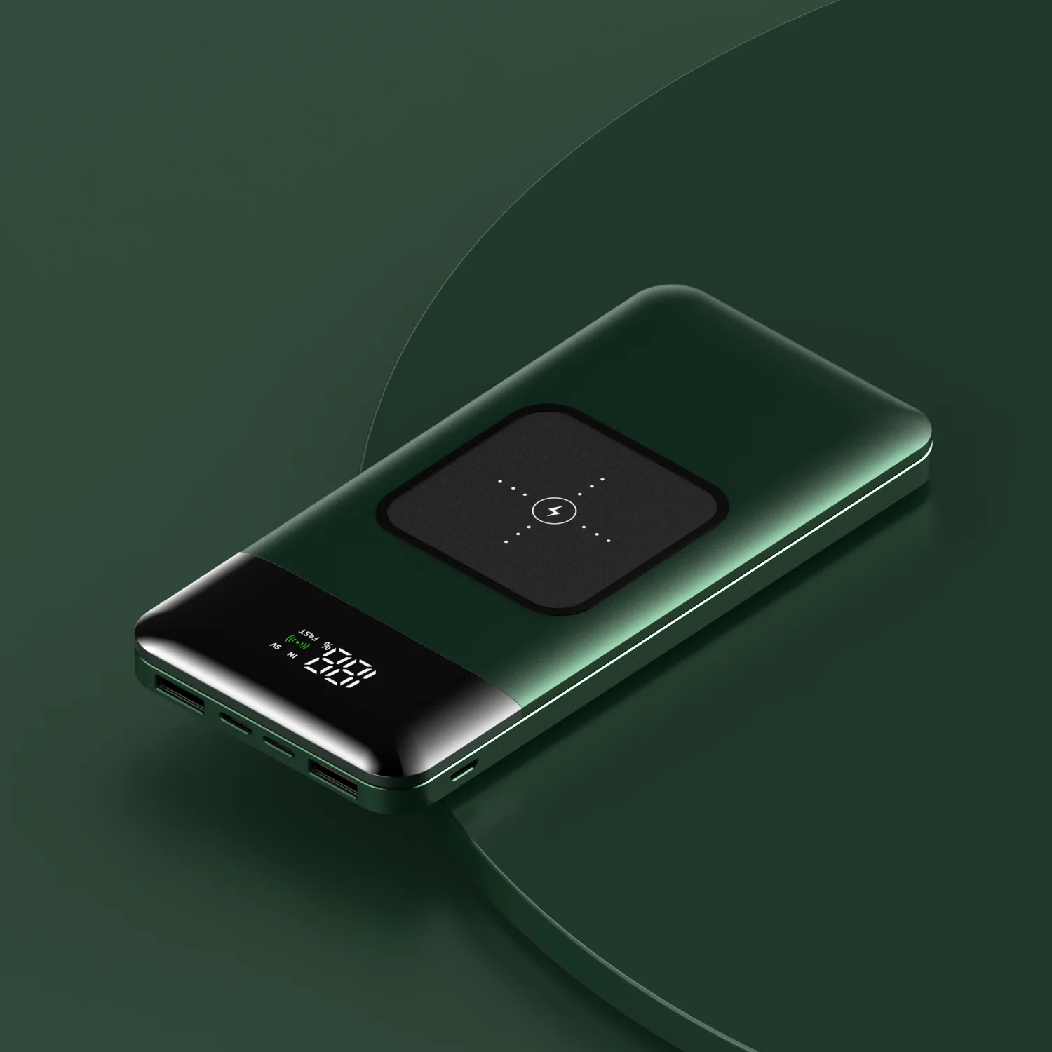 

22.5W PD 15W Wireless Power Bank Fast Charging With LED Digital Power Display Protable External Battery Quick Charger Powerbank