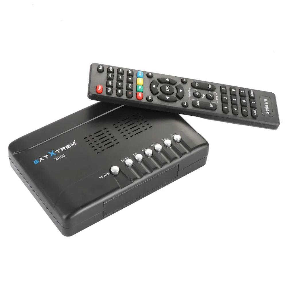 Satxtrem X800 спутниковый ресивер для Цифровое телевидение DVB S2 Индия Satelite декодер DVB-S2 коробка HD ТВ тюнер DVBS2 1 год Европа Clines