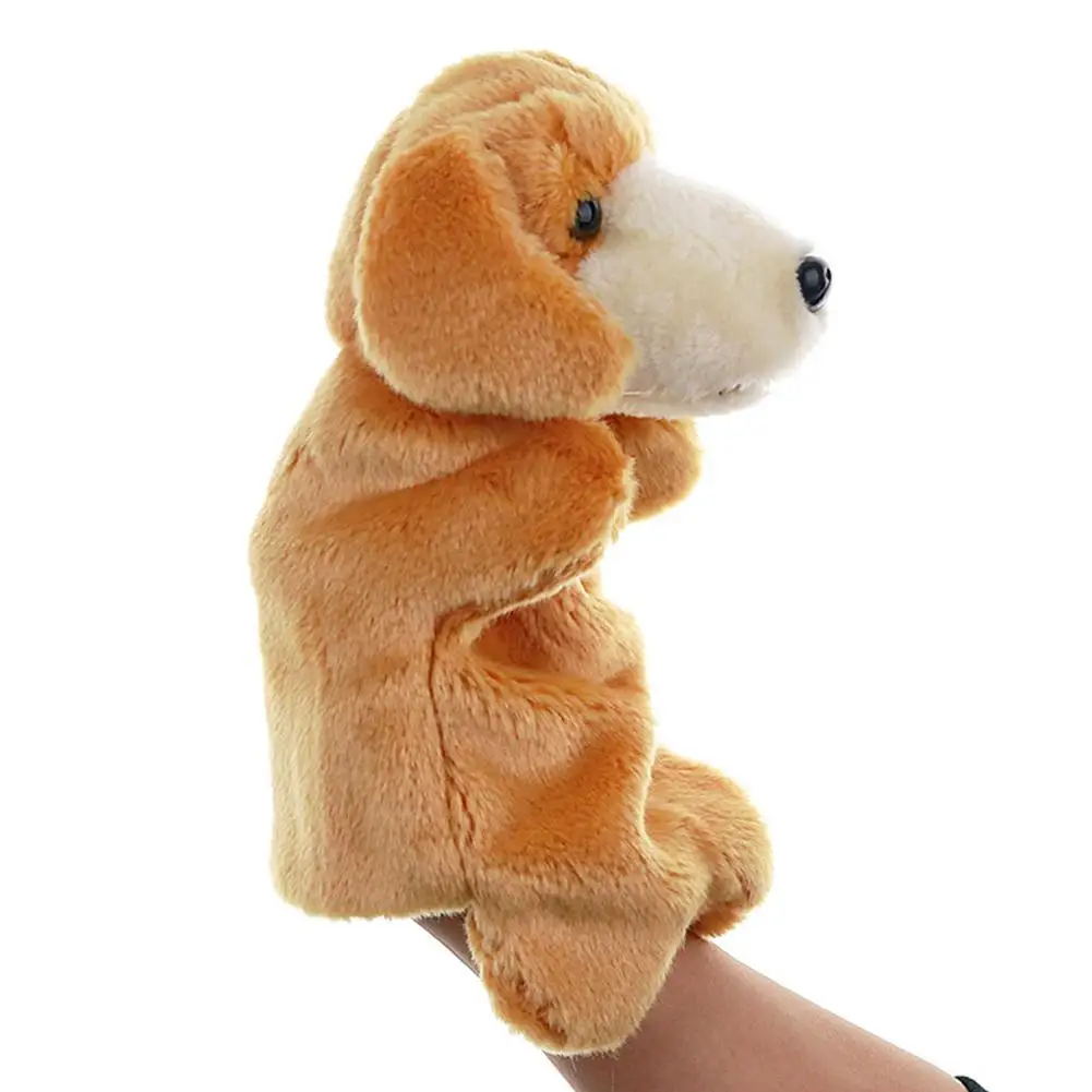 Kuulee плюшевая собака в форме рассказа реквизит ручной кукольный Родитель Ребенок