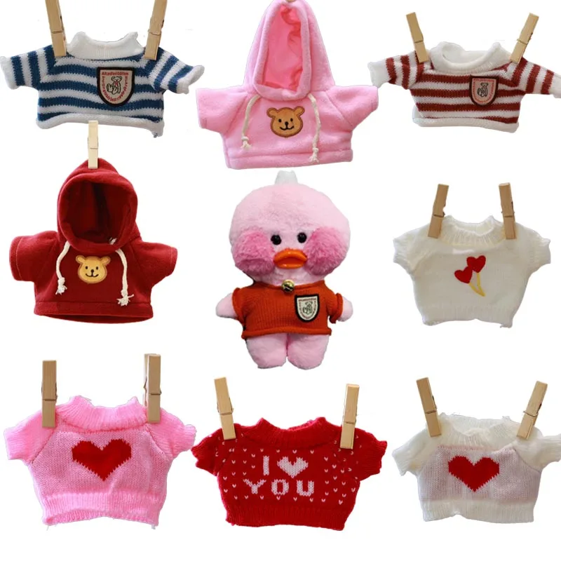 одежда для уточки 30 см одежда для утки lalafanfan игрушки для детей мягкие игрушки Lalafanfan Cafe Duck Plush Dolls Accessories