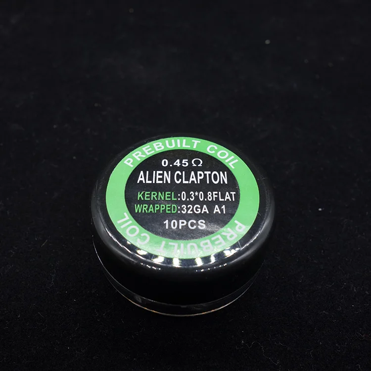 Готовая катушка alien clapton 0 5 Ом tiger fused готовая проволочная корт/лот для атомайзера