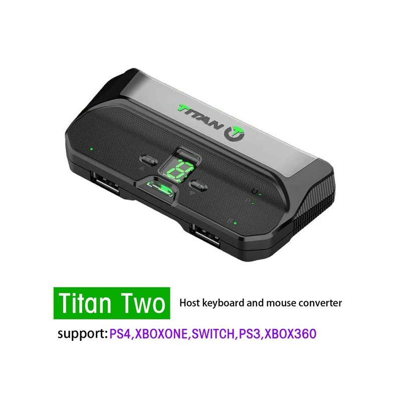Беспроводной контроллер Titan Two поддерживает Ps4 Xboxone Handle конвертер клавиатуры мыши