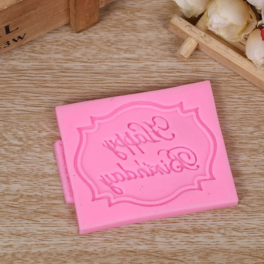 Силиконовые 3D формы для торта на день рождения украшения пирожных сделай сам