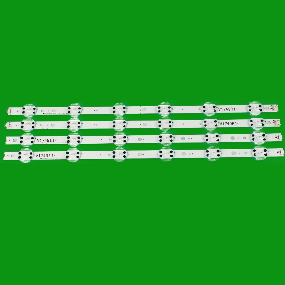 Substituição da Peça da Iluminação da Tevê do Diodo Emissor de Luz para lg Linha da Tira da Luz de Fundo da Barra do Diodo Emissor de Luz Régua 49uj6510-sa 49uj6517-za 49uj6519-za V1749l