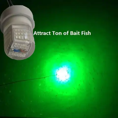 12VDC 30 Вт Светодиодный подводный рыболовный фонарь приманка для ловли рыбы на льду для окуня мелкий окунь в полоску окунь Pradco Topwater кальмар ло...
