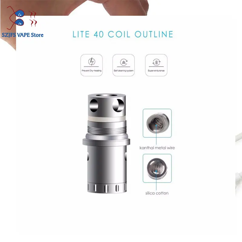 Бокс-мод для электронной сигареты Jomo tech Lite 40 Вт со стеклянным баком 5 мл |