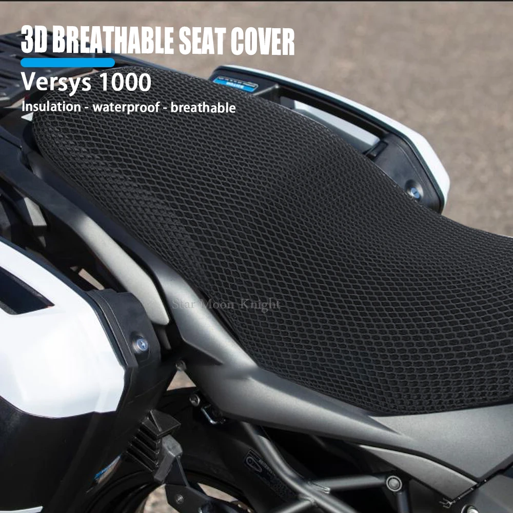 

Fit For Kawasaki VERSYS 1000 VERSYS1000 ABS Fabric Saddle Seat Cover Accessories Motorcycle Protecting Cushion Seat Cover