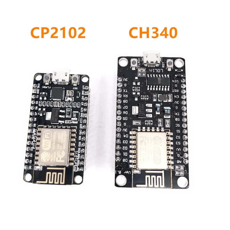 10 шт. беспроводной модуль CH340/CP2102 NodeMcu V3 V2 Lua WIFI Интернет вещей макетная плата на