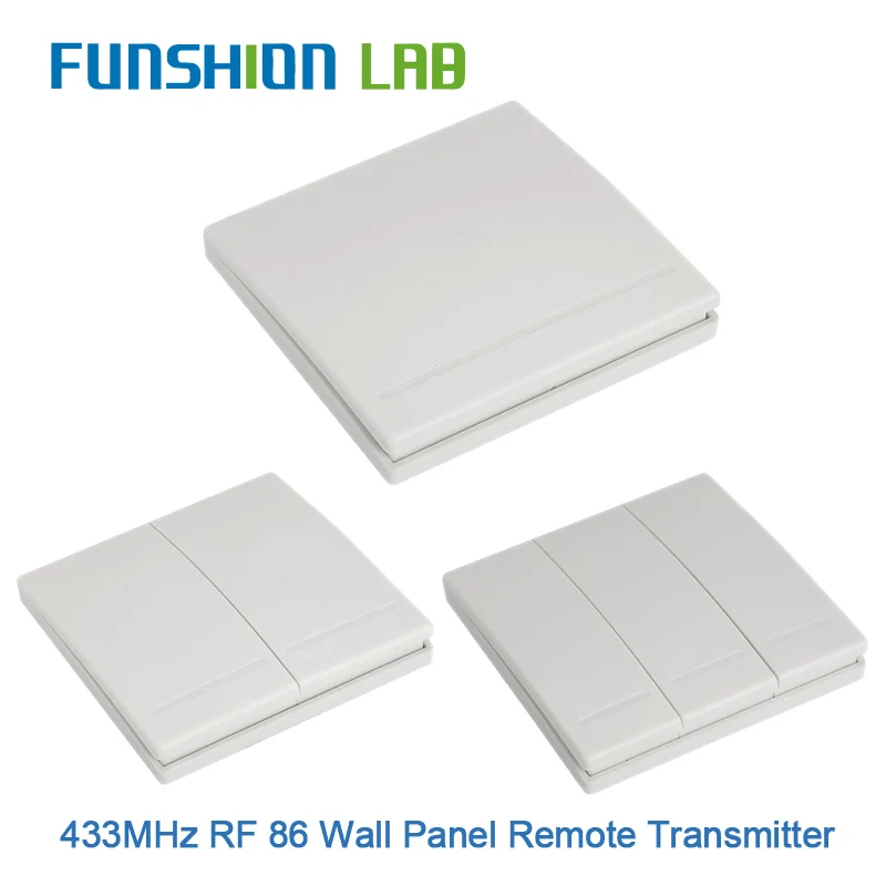 Беспроводной пульт дистанционного управления FUNSHION 86 настенный передатчик с 1 2 3