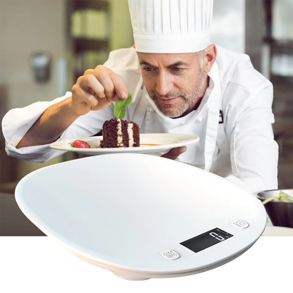 

10kg OZ/ML/LB/G Digital Kitchen Scale Food Baking Weighing Kitchen Scales LCD Electronic Scales Food Diet Balance Measuring Tool