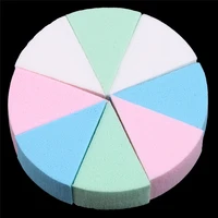8pcsset triangle soft makeup sponge face foundation concealer cream powder blend smearing puff cosmetic tool