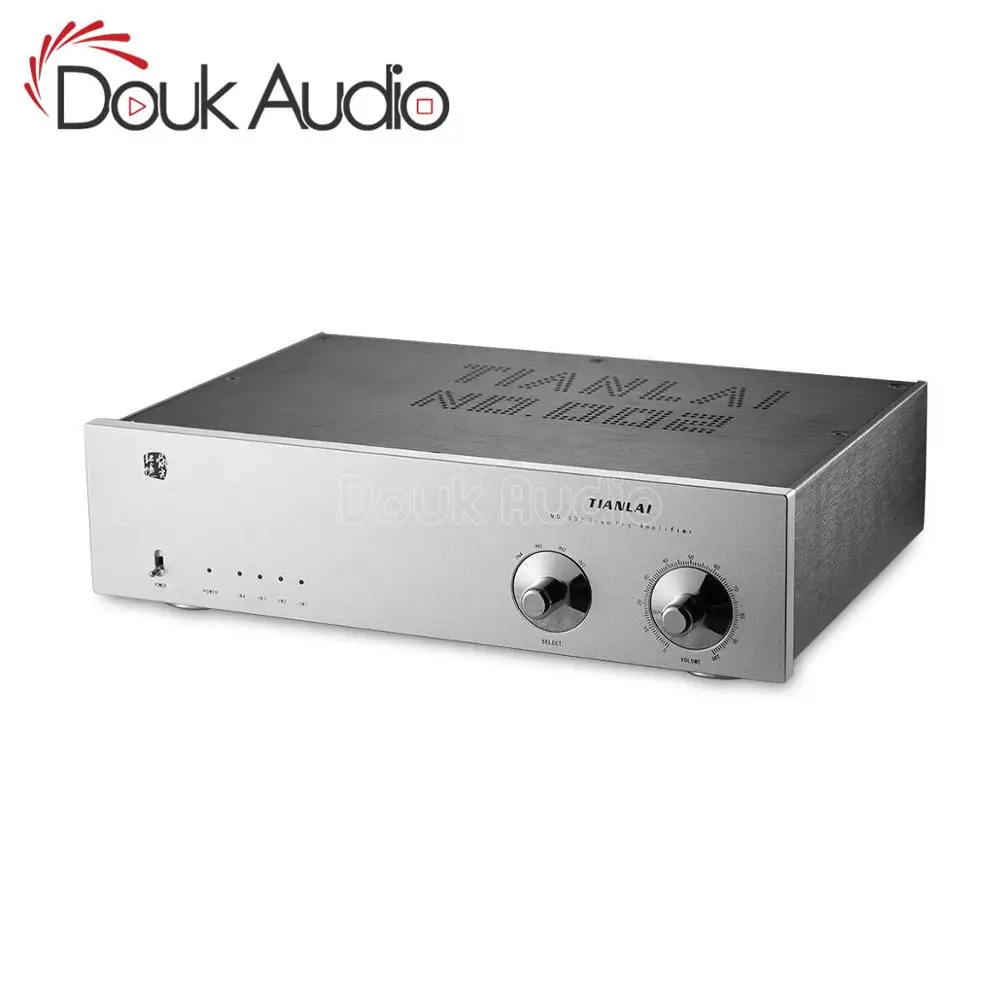 Douk Audio GE5670 предусилитель клапана Hi-Fi стерео Audiophile класса A одиночный предусилитель