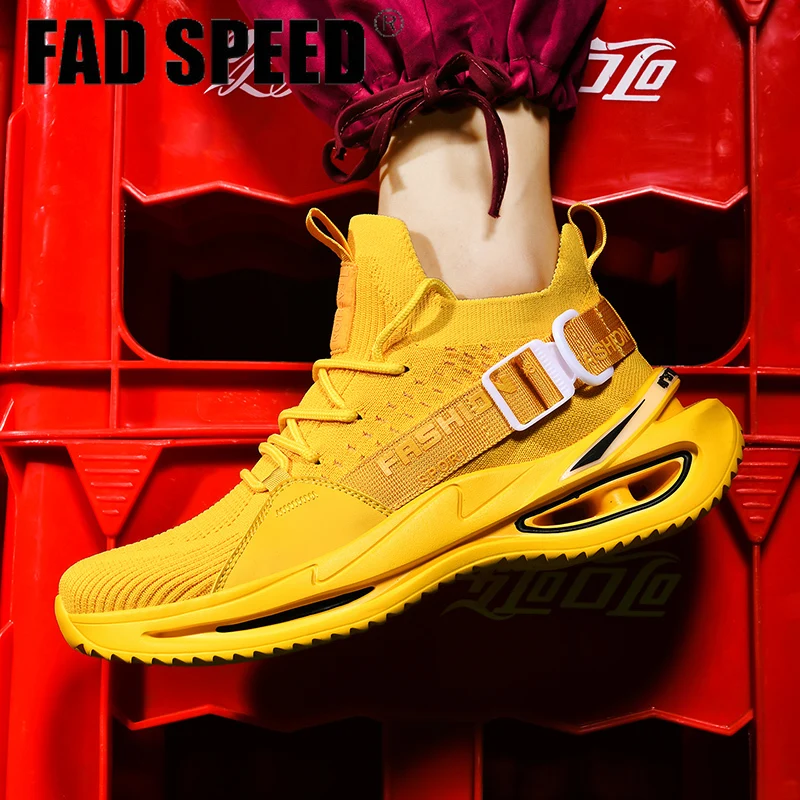 Новинка 2020 спортивная обувь FAD SPEED демпфирующие беговые кроссовки мужские