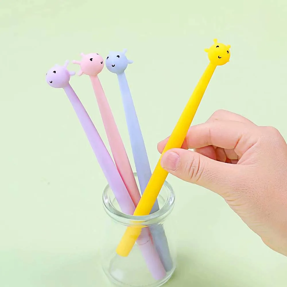 Симпатичные с изображением печенья Макарон Жираф гелевые ручки 0 5 мм Диаметр