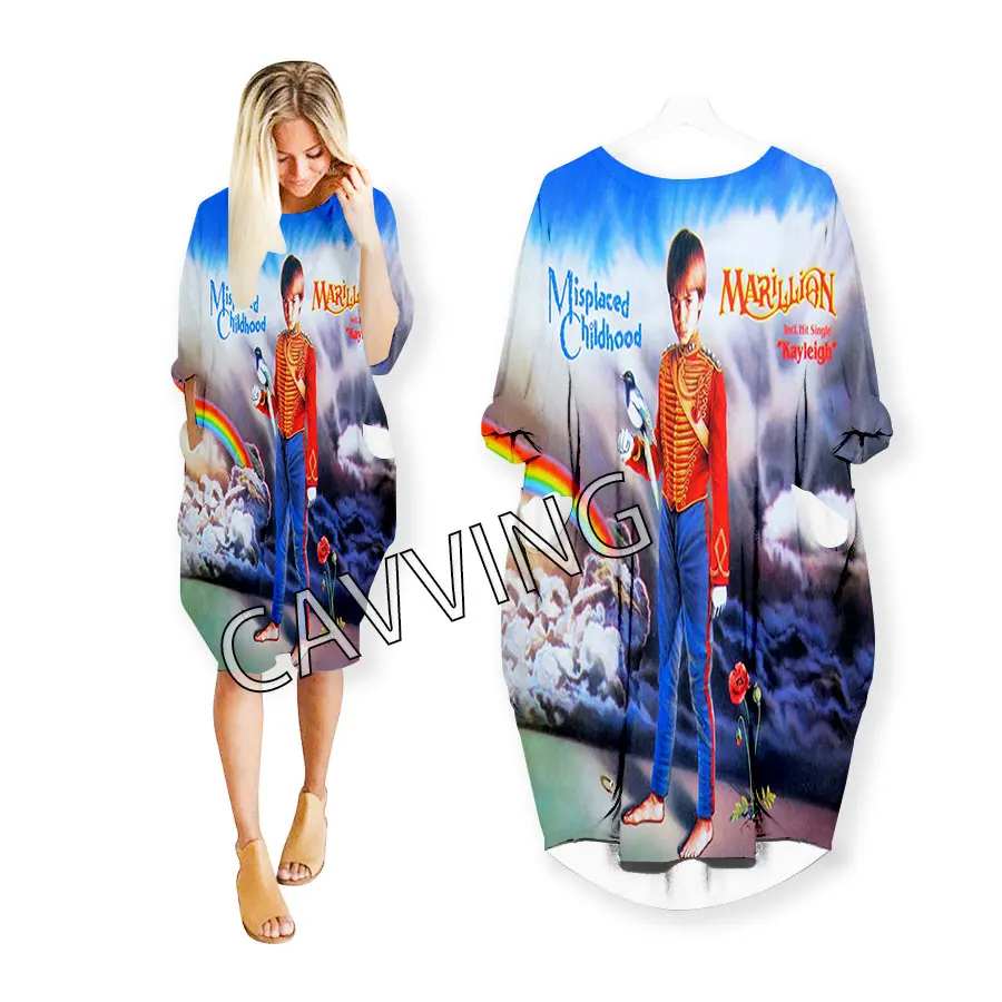 Женский костюм-рубашка с длинным рукавом 3D-принтом | Повседневные платья