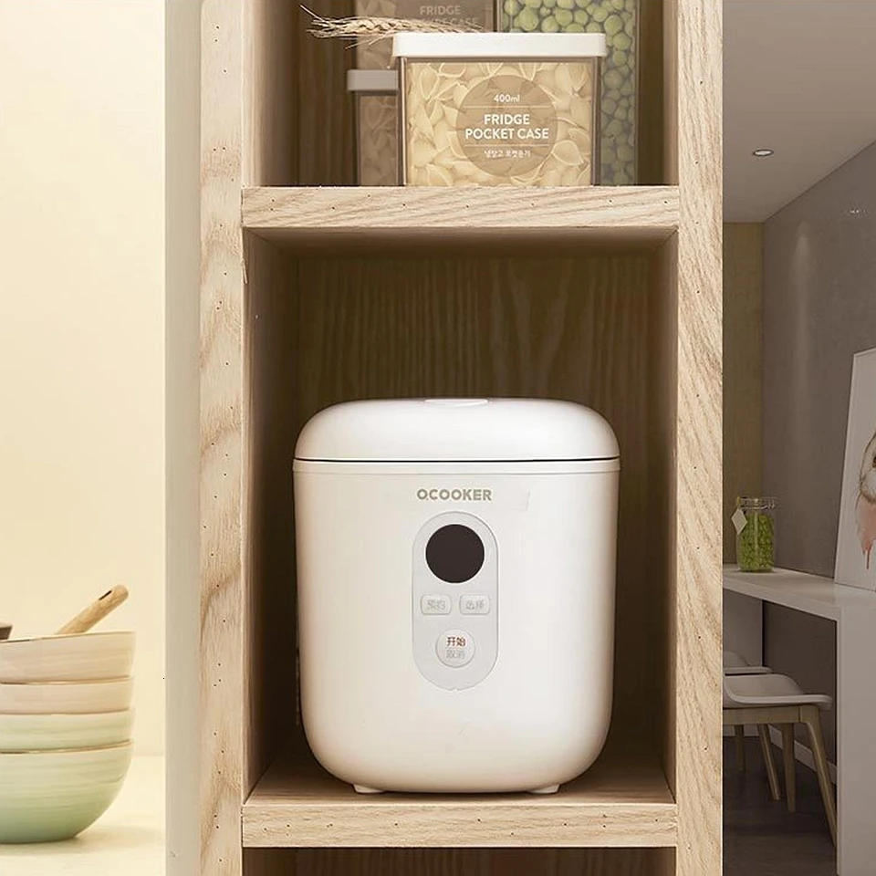 Xiaomi Youpin Мини электрическая рисоварка 1.2L кухонная плита маленькая рисоварка машина интеллектуальное назначение светодиодный дисплей