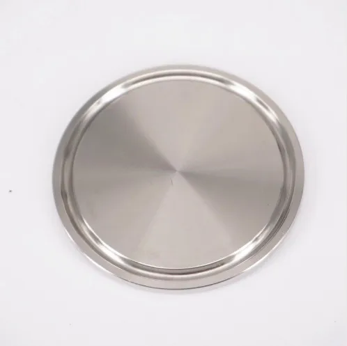 64 мм зажимное кольцо O/D 2 &quotтройной зажим Стопорная крышка 304 санитарная заглушка