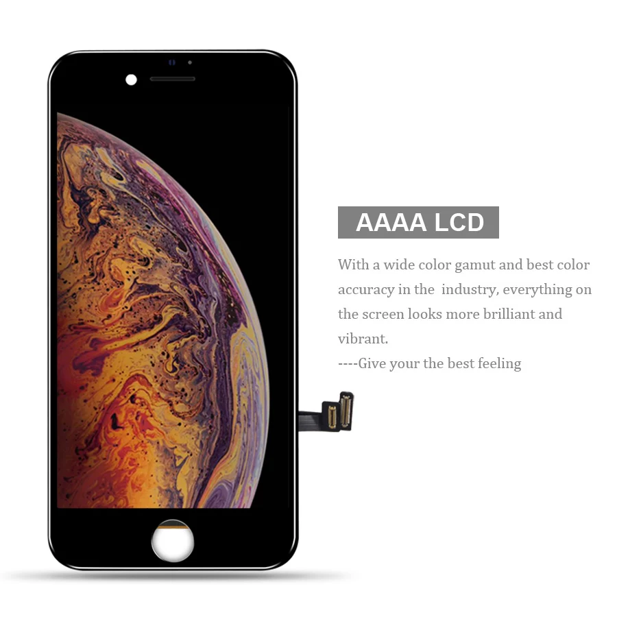 Новинка 2020 качественный ЖК-экран PINZHENG AAAA для iPhone 8 Plus сенсорный ЖК-дисплей