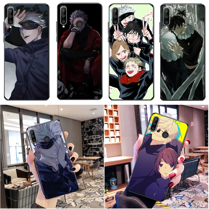 

Jujutsu Kaisen Sukuna Fushiguro Megumi Yuji Itadori Satoru Gojo Phone Case For Huawei P30 Lite Pro Back Cover Carcasa Soft TPU