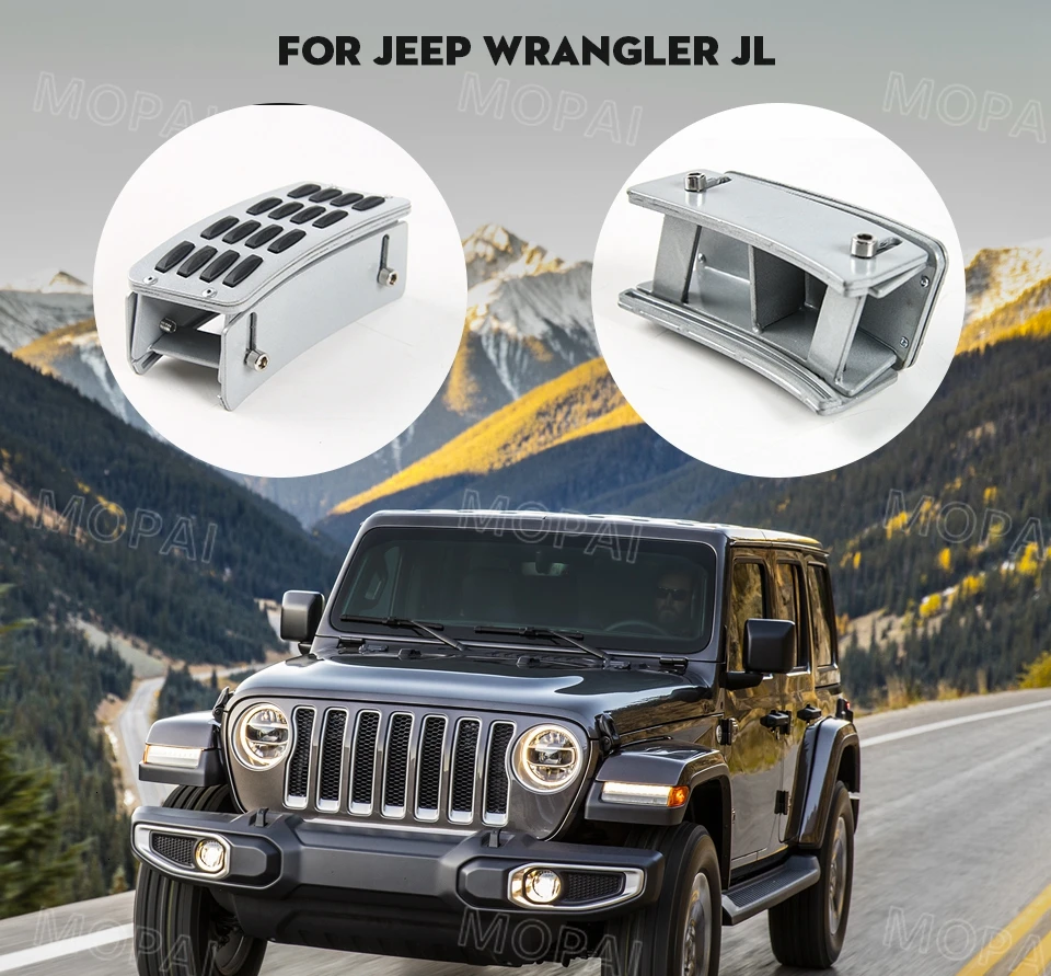MOPAI автомобильные педали для Wrangler JK JL ножная педаль для автомобиля доска дроссельной заслонки педали Аксессуары для Jeep Wrangler JK JL 2007