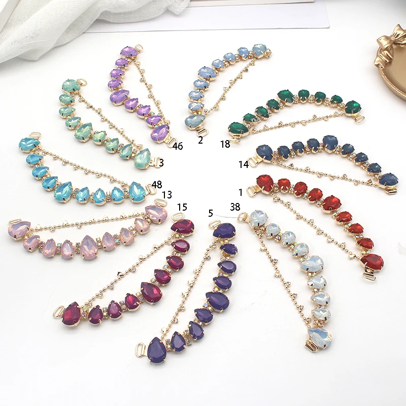 

Новинка, Пряжка для одежды 120*40 мм, искусственная цепочка, рукоделие, шитье, пляжная обувь