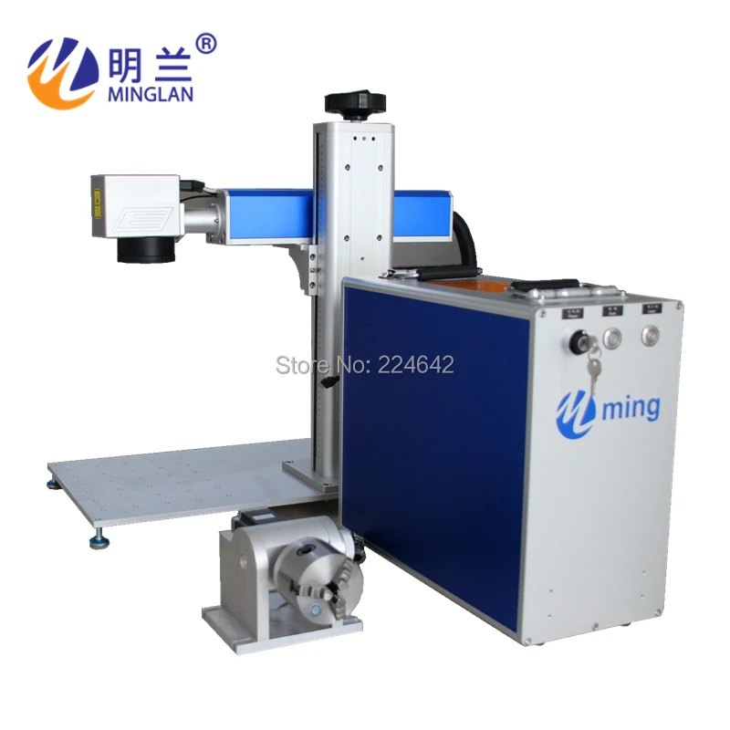 20w split fiber laser marking machine with low price enlarge