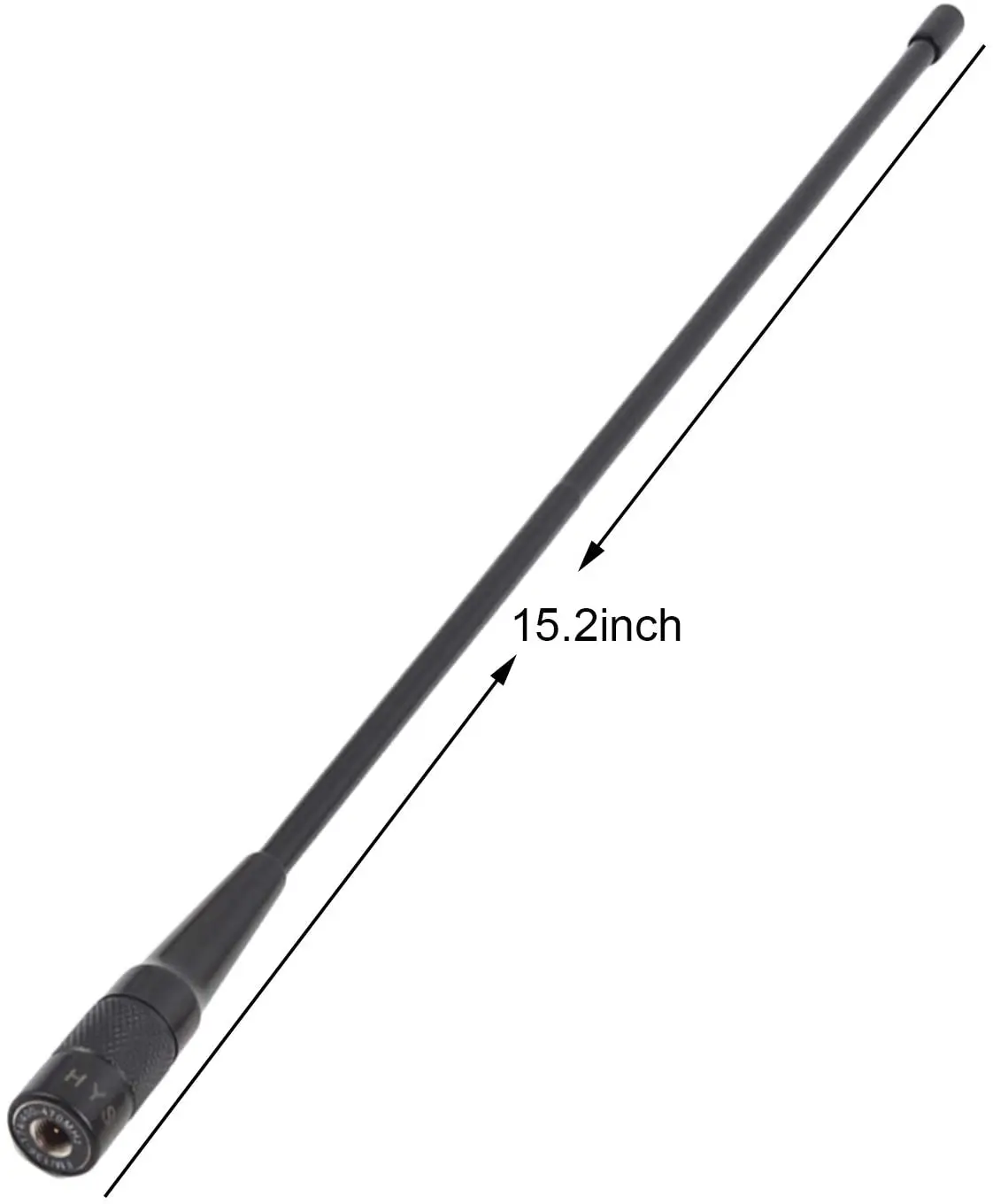 

HYS NA-771N Dual Band Antenna SMA-Male Walkie Talkie Antenna for YAESU VX-3R VX-5R Icom Baofeng BF- UV3R 2 Way Radio (2 Pack)